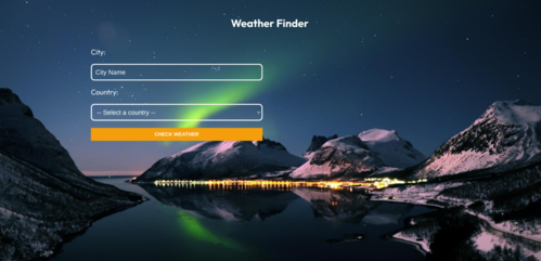 Weather Finder